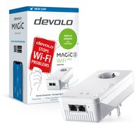 Devolo Magic 2 WiFi next Powerline WiFi uitbreidingsadapter 8610 DE, AT, NL, EU Powerline, WiFi 2400 MBit/s - thumbnail