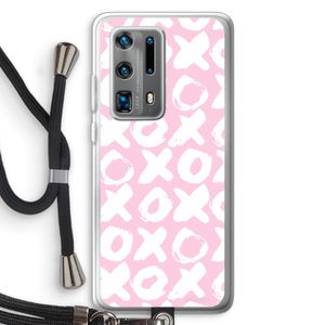 XOXO: Huawei P40 Pro Plus Transparant Hoesje met koord