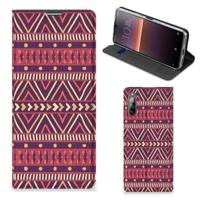 Sony Xperia L4 | Hoesje met Magneet | Aztec Paars