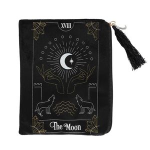 Buidel Tarot Kaart &apos;De Maan&apos; met Rits