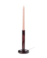 HEMA Kandelaar 8.5x10cm glas bruin (bruin)