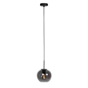 Steinhauer HanglampHaloSwap met 1 bol smoke glas Ø 20cm - 4292ZW