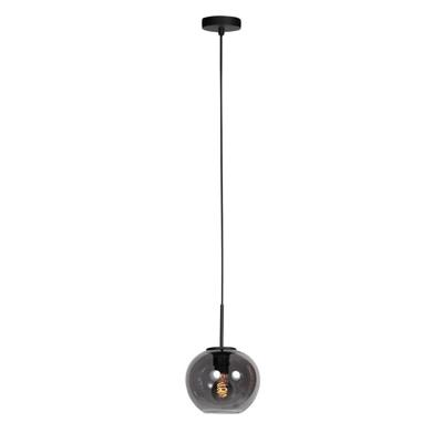 Steinhauer HanglampHaloSwap met 1 bol smoke glas Ø 20cm - 4292ZW