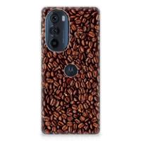 Motorola Edge 30 Pro | Siliconen Case | Koffiebonen