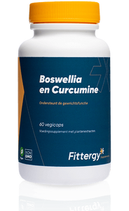 Boswellia en Curcumine (60 capsules) - Fittergy