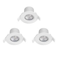 Philips Witte led inbouwspotDive set van 3 - 75592800