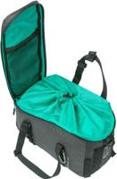 Basil discovery 365d bagagedragertas m - zwart, waterafstotend, 9l, unisex, sportief