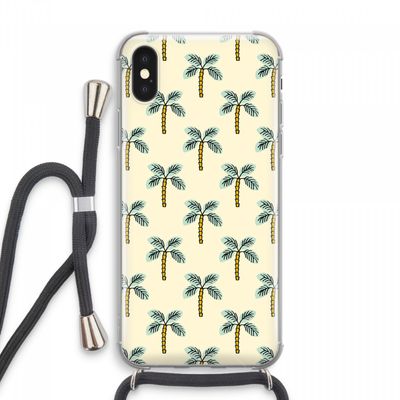 Paradise: iPhone XS Max Transparant Hoesje met koord
