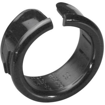 PB Fastener H-2873 Isolatiedoorvoering Zijdelings open Klem-Ø (max.) 9.9 mm Plaatdikte (max.) 3.2 mm Polyamide Zwart 1 stuk(s)