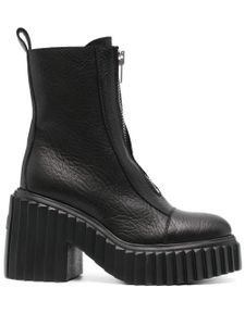 AGL bottines Tiggy 115 mm en cuir - Noir