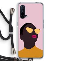 Yellow glasses: OnePlus Nord CE 5G Transparant Hoesje met koord