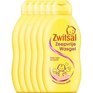 Baby Zeepvrije Wasgel - Extra mild & zacht - 6x 200ml - Voordeelverpakking - Copy - Copy