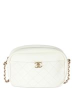 CHANEL Pre-Owned sac à bandoulière CC Camera (années 2018-2019) - Blanc - thumbnail