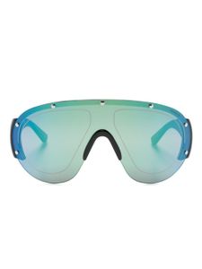 Moncler Eyewear lunettes de soleil couvrantes Rapide - Noir