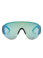 Moncler Eyewear lunettes de soleil couvrantes Rapide - Noir