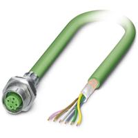 Phoenix Contact 1437627 Sensor/actuator inbouwconnector M12 Aantal polen (sensoren): 5 Bus, inbouw 2.00 m 1 stuk(s)