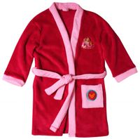 Nickelodeon Paw Patrol badjas donkerroze meisjes maat 92 - thumbnail