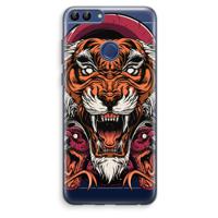 Tiger and Rattlesnakes: Huawei P Smart (2018) Transparant Hoesje