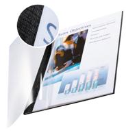 Leitz impressBIND soepele omslag, 3,5 mm, zwart, pak van 10