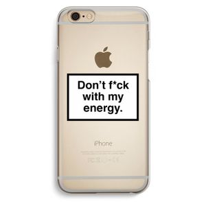 My energy: iPhone 6 / 6S Transparant Hoesje