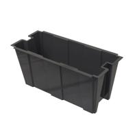 Bama Fioriera Binnen Plantenbak 63L 79x35x37 cm Zwart