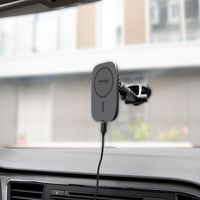 4smarts UltiMag RoadTrip Smartphone, Tablet Zwart Sigarettenaansteker, USB Draadloos opladen Snel opladen Auto - thumbnail