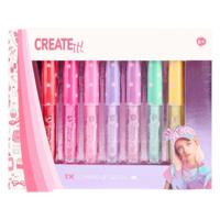 Create It! Create it lipgloss geur & glitter, 7st.