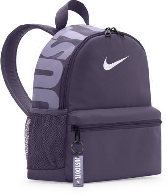 Nike Brasilia JDI Mini Rugzak Kids Paars - Maat One Size - Kleur: Paars | Soccerfanshop