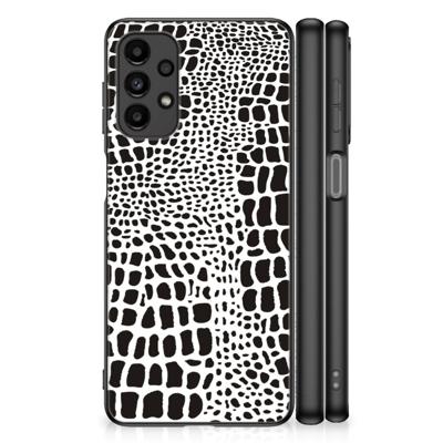 Samsung Galaxy A13 4G Dierenprint Telefoonhoesje Slangenprint