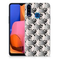 Samsung Galaxy A20s TPU Hoesje Salamander Grey