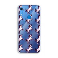 Musketon Unicorn: Huawei Y6s Transparant Hoesje
