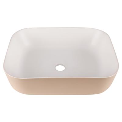 Waskom Differnz Mira 48x37,5x12,5 cm Beige/Wit