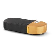 UrbanProof Bagagedragerkussen recycled 38 cm grijs/geel