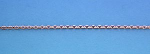 TFT Zilveren Ketting Anker Gediamanteerd 1,3 mm 38 cm