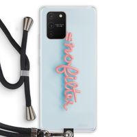 #nofilter: Samsung Galaxy S10 Lite Transparant Hoesje met koord