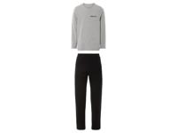 LIVERGY Heren pyjama (Grijs, S)