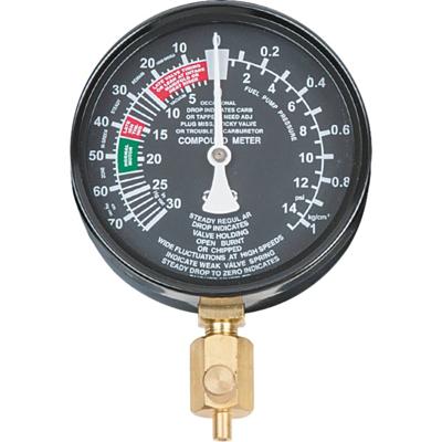 KS Tools 150.3601 Manometer Ø 92 mm