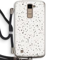 Terrazzo N°14: LG K10 (2016) Transparant Hoesje met koord