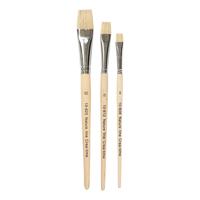 Creativ Company Nature line kwasten 8/12/20 plat, 3st.