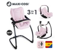 maxi Cosi + high chair roze