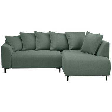 Hoekbank Elsa rechts - stof Eden - saliegroen