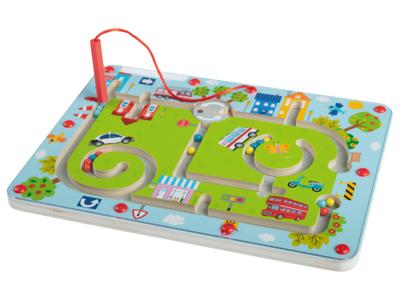 lupilu Houten puzzel (Magneet labyrinth)