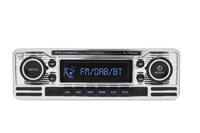 Autoradio met DAB+ - USB - Bluetooth® technologie 4x75Watt - Retro look Chrome (RMD120DAB-BT)
