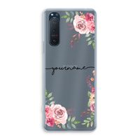 Rozen: Sony Xperia 5 II Transparant Hoesje