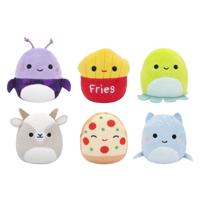Squishmallows Micromallows knuffelset F 6-delig - 6 cm Squishmallows Micromallows knuffelset F 6-delig - 6 cm