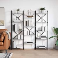 Boekenkast Grijs sonoma 156 x 25 x 167.5 cm Bewerkt hout