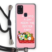Bento a day: Samsung Galaxy A21s Transparant Hoesje met koord
