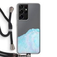 Fantasie pastel: Samsung Galaxy S21 Ultra Transparant Hoesje met koord