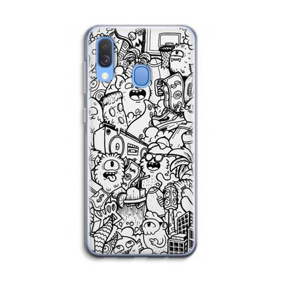 Vexx City #2: Samsung Galaxy A40 Transparant Hoesje