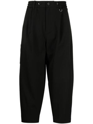 SONGZIO pantalon sarouel à plis - Noir
